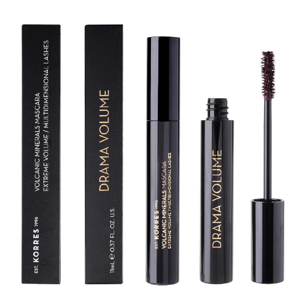 korres Mascara Drama effet faux cils - 02 Marron MASCARA