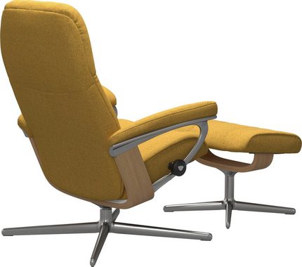 Stressless® Relaxsessel Consul, mit Cross Base, Größe S, M & L, Holzakzent Eiche