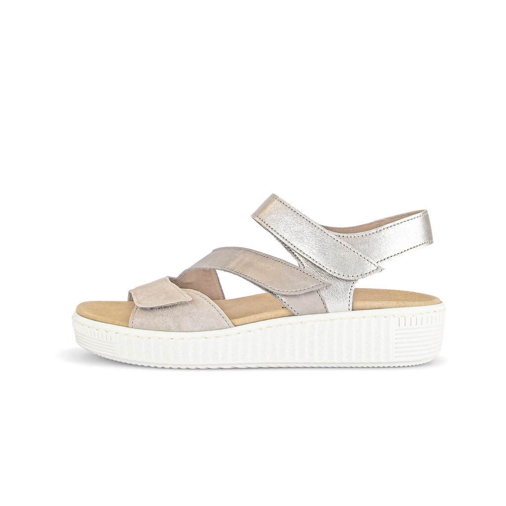 Gabor fashion Plateau Sandale beige