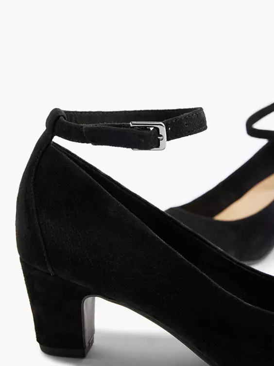 5th Avenue Leder Spangenpumps