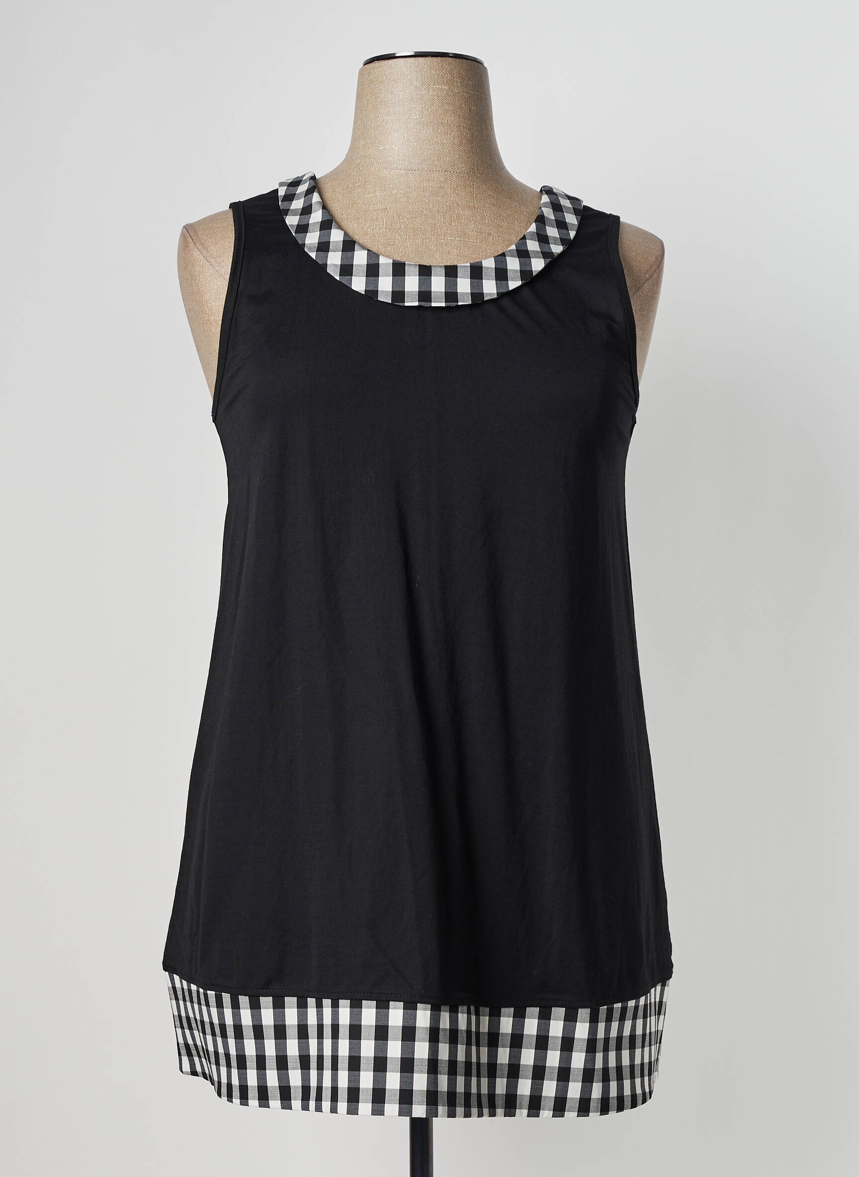 G Oze Tuniquesansmanche Femme couleur noir