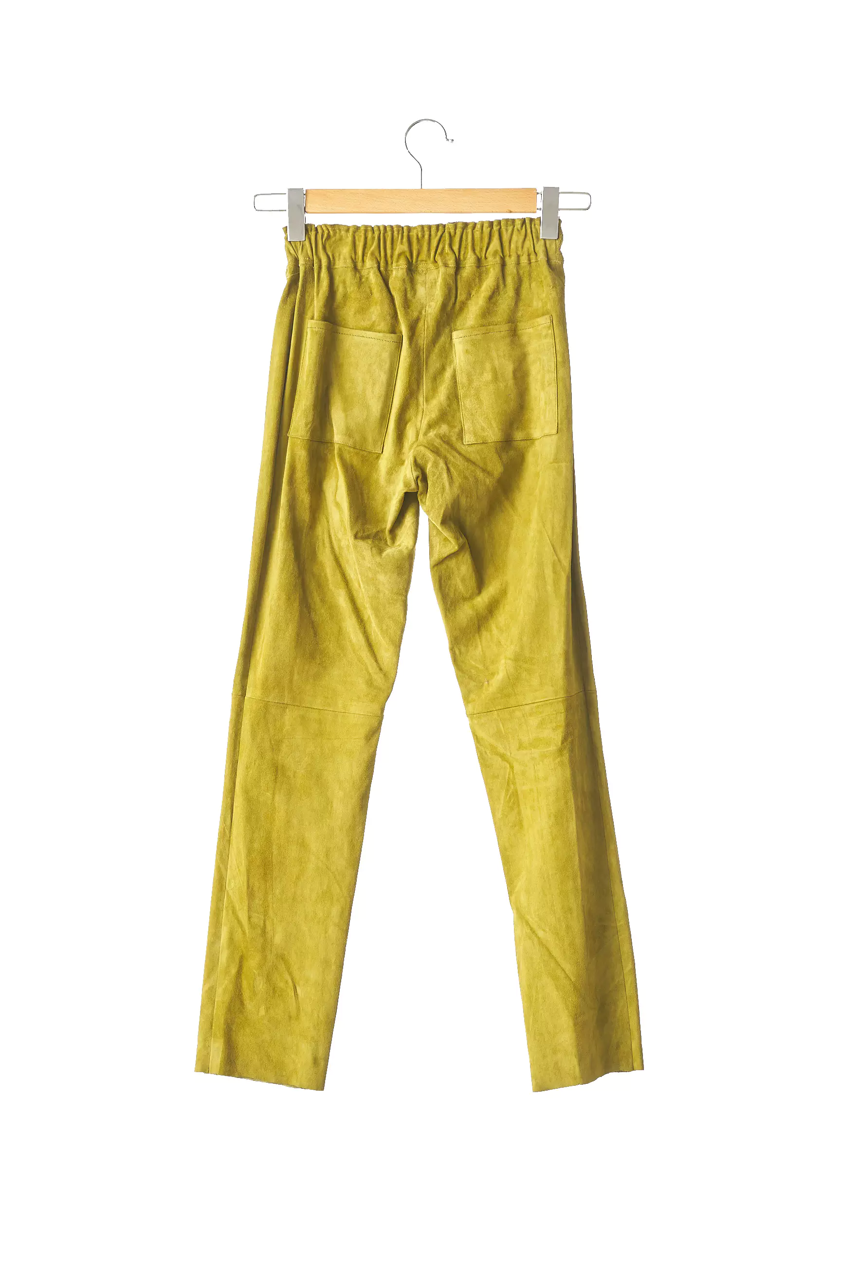 H8li Pantalons Droits Femme couleur vert