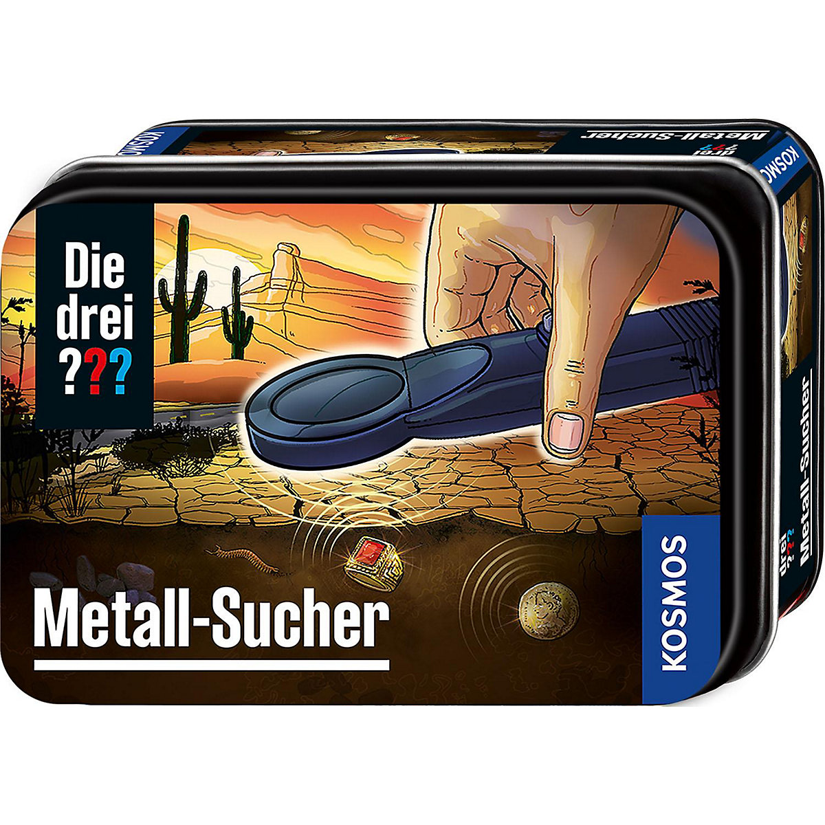 Die drei : Metall-Sucher (Experimentierkasten)