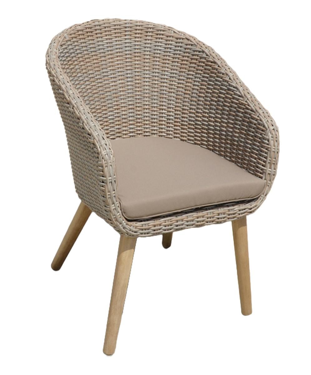 Garden Pleasure Harms Tischgruppe VISALIA 5tlg. / 4x Stuhl 985152 / 1x Tisch 985151