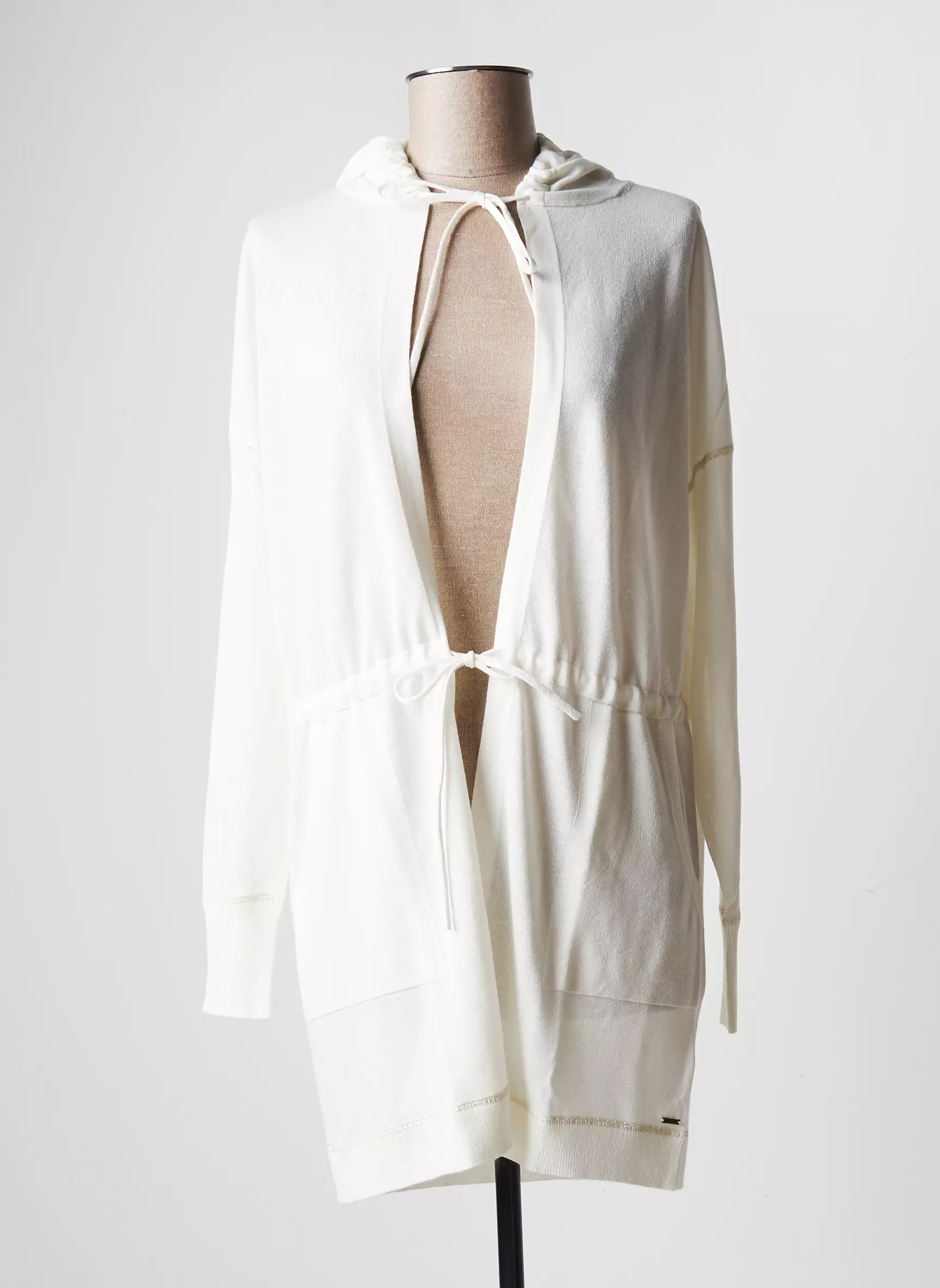 Ikks Cardigans Femme couleur blanc