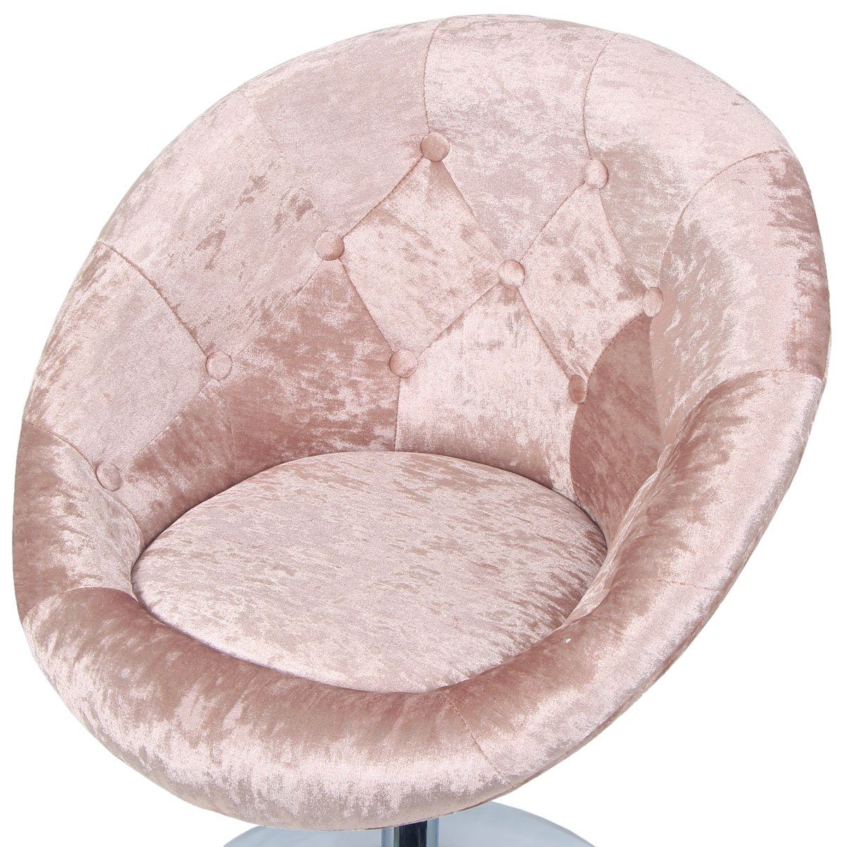 SVITA Chesterfield-Sessel HAVANNA, Retro-Design, Tellerfuß, stufenlos höhenverstellbar