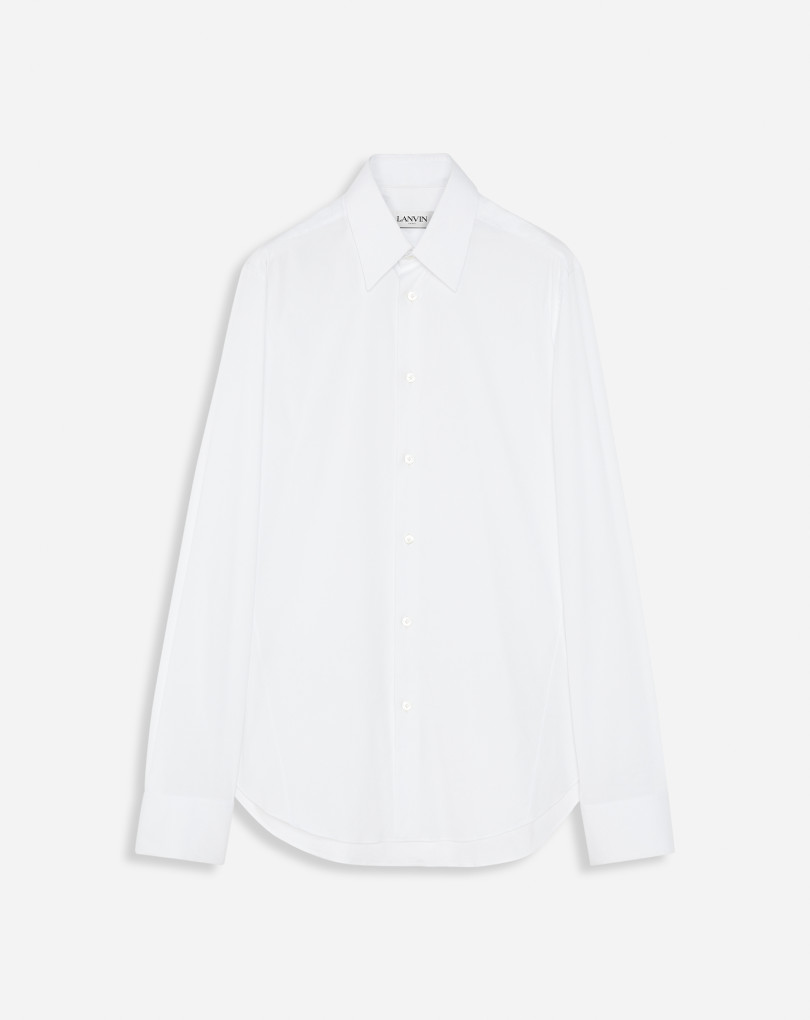 CHEMISE AJUSTÉE EN POPELINE STRETCH