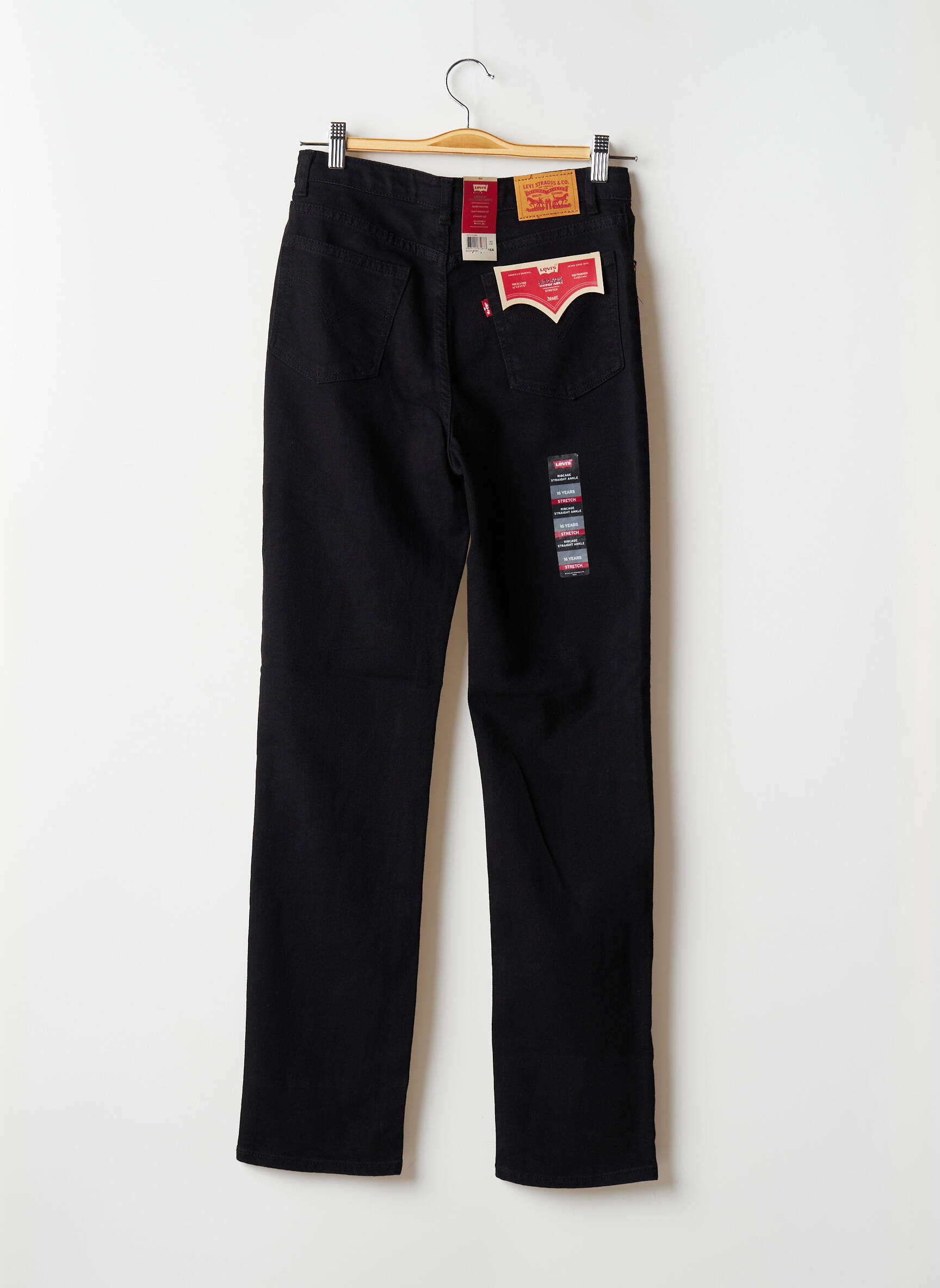 Levis Jeans Coupe Slim Fille couleur noir