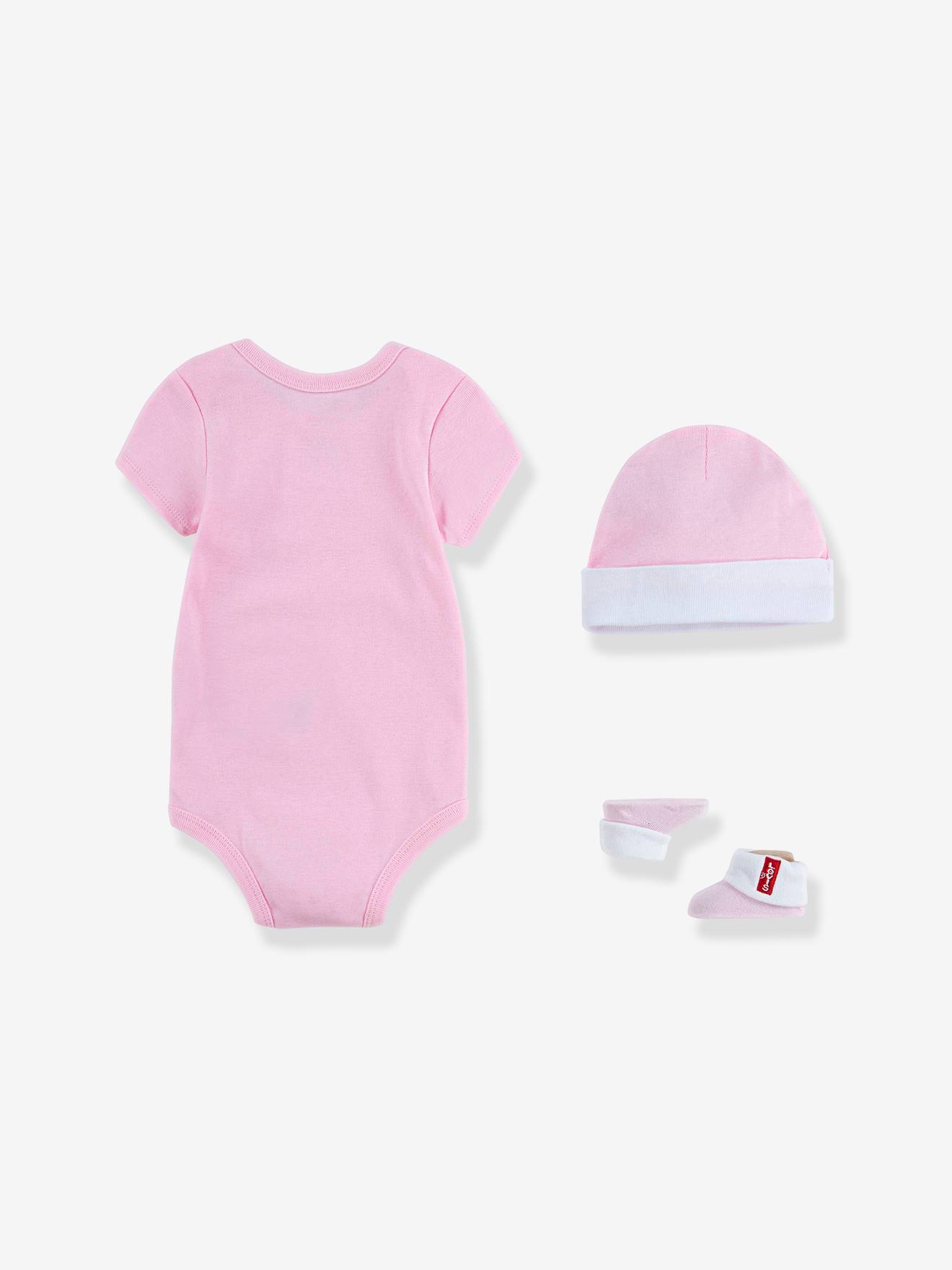 Ensemble 3 pièces bébé Batwin de Levi's® blanc