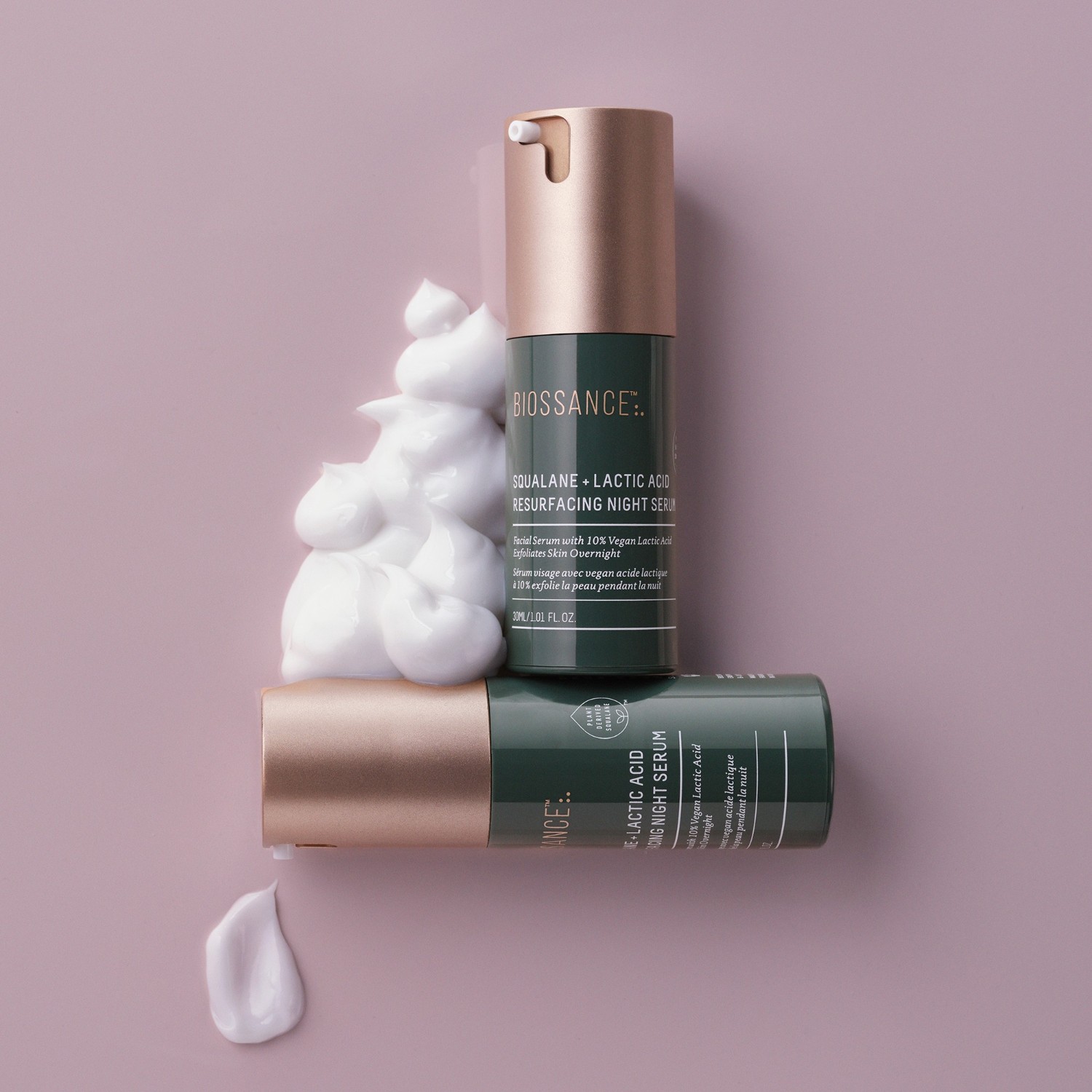 Squalane + Lactic Acid Resurfacing Serum