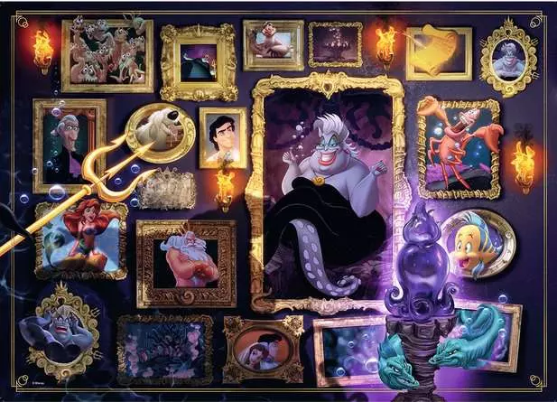 Puzzle 1000 Teile - Villainous: Ursula