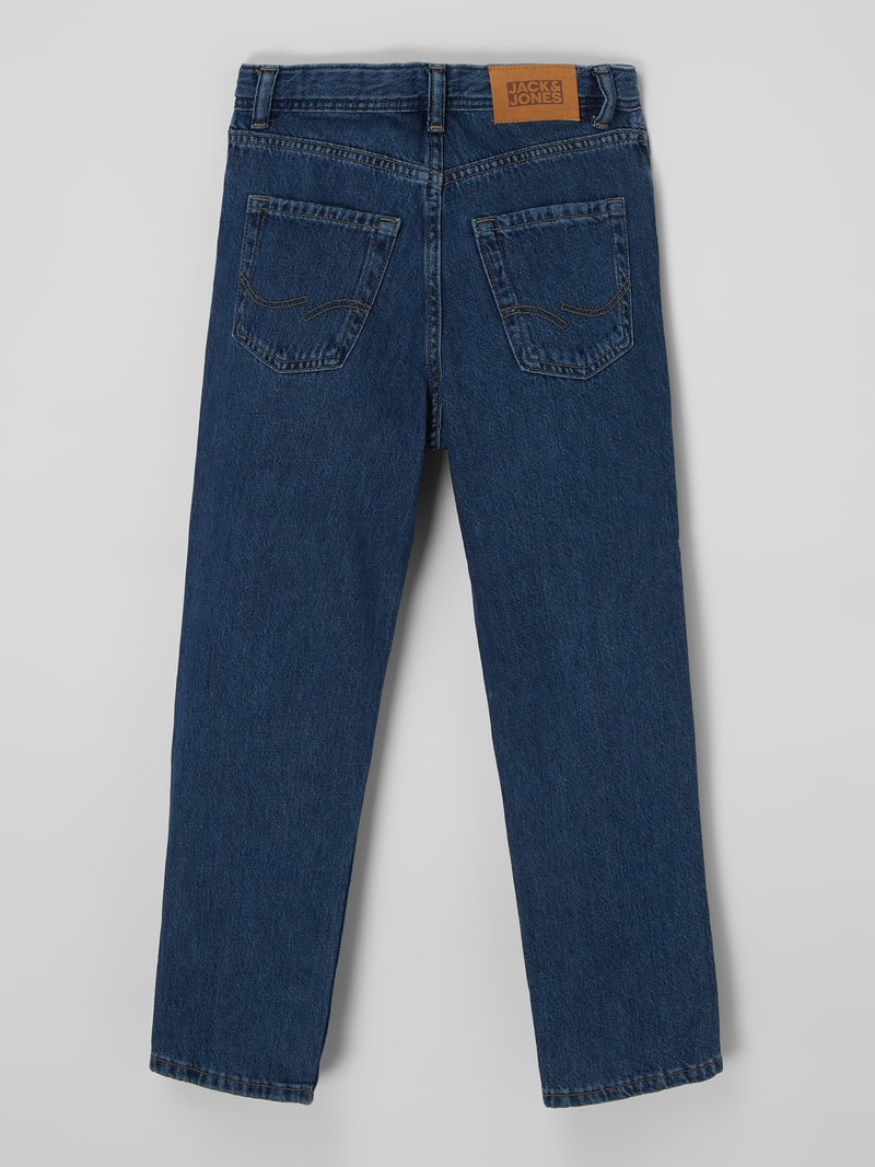Loose Fit Jeans aus Baumwolle Modell 'Chris' in blau