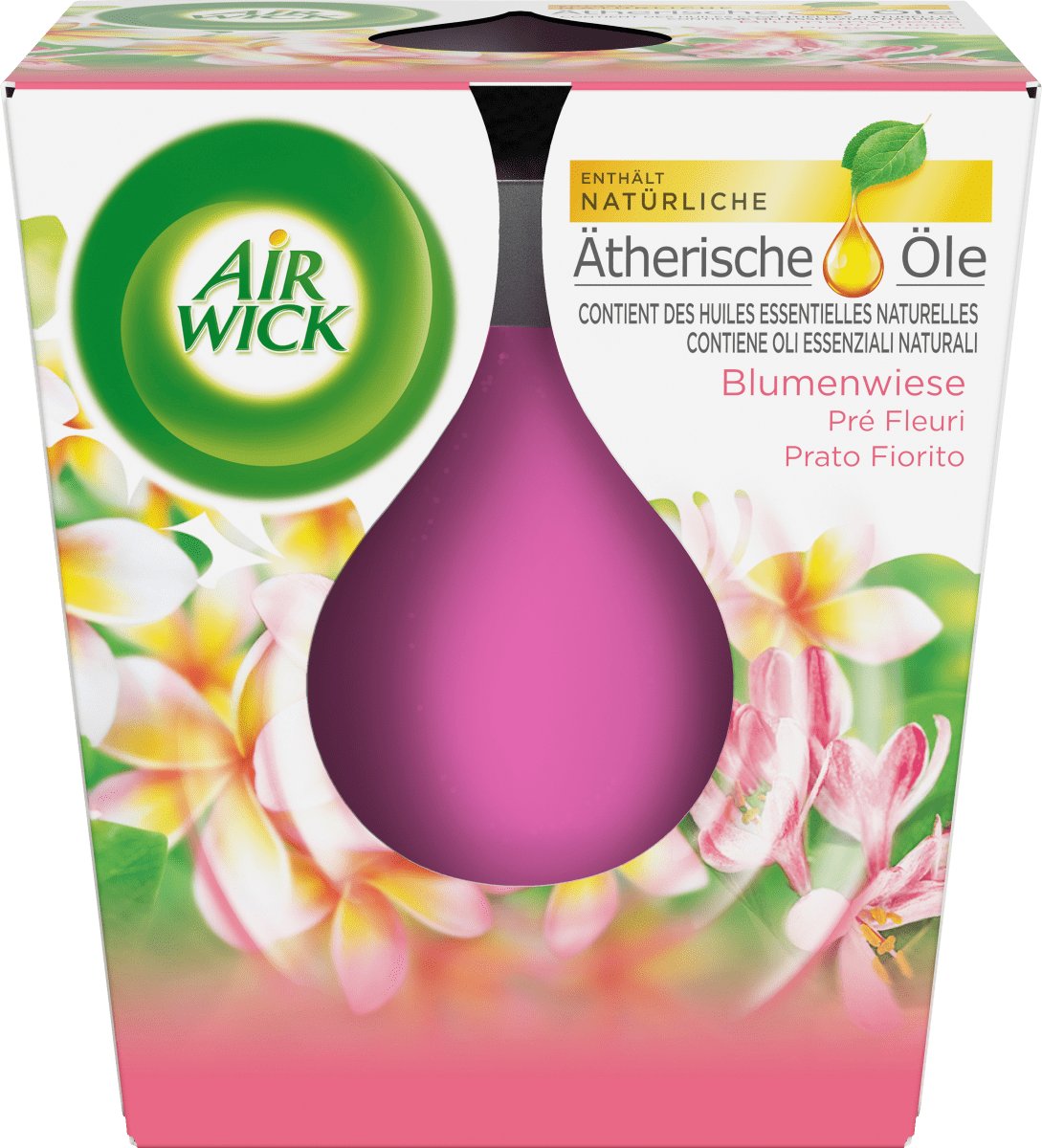 Duftkerze im Glas Blumenwiese 105g, 1 St
