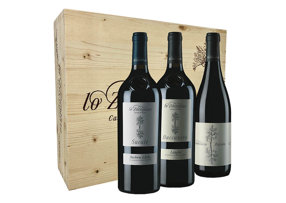 Barolo DOCG Barbera d'Alba DOC Suculé, Langhe Rosso DOC Baccanera, ...