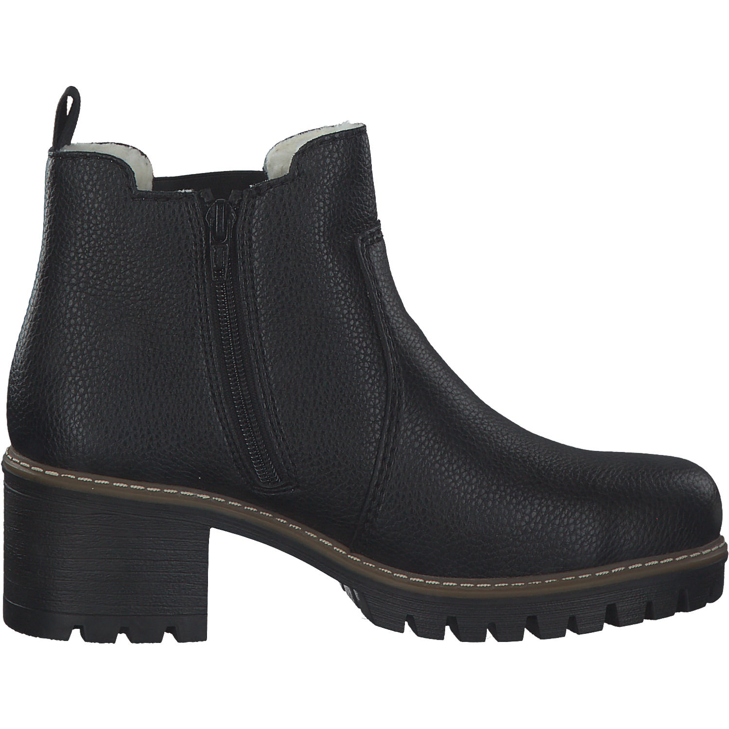 Rieker Y8650, Chelsea Boots, Damen, schwarz