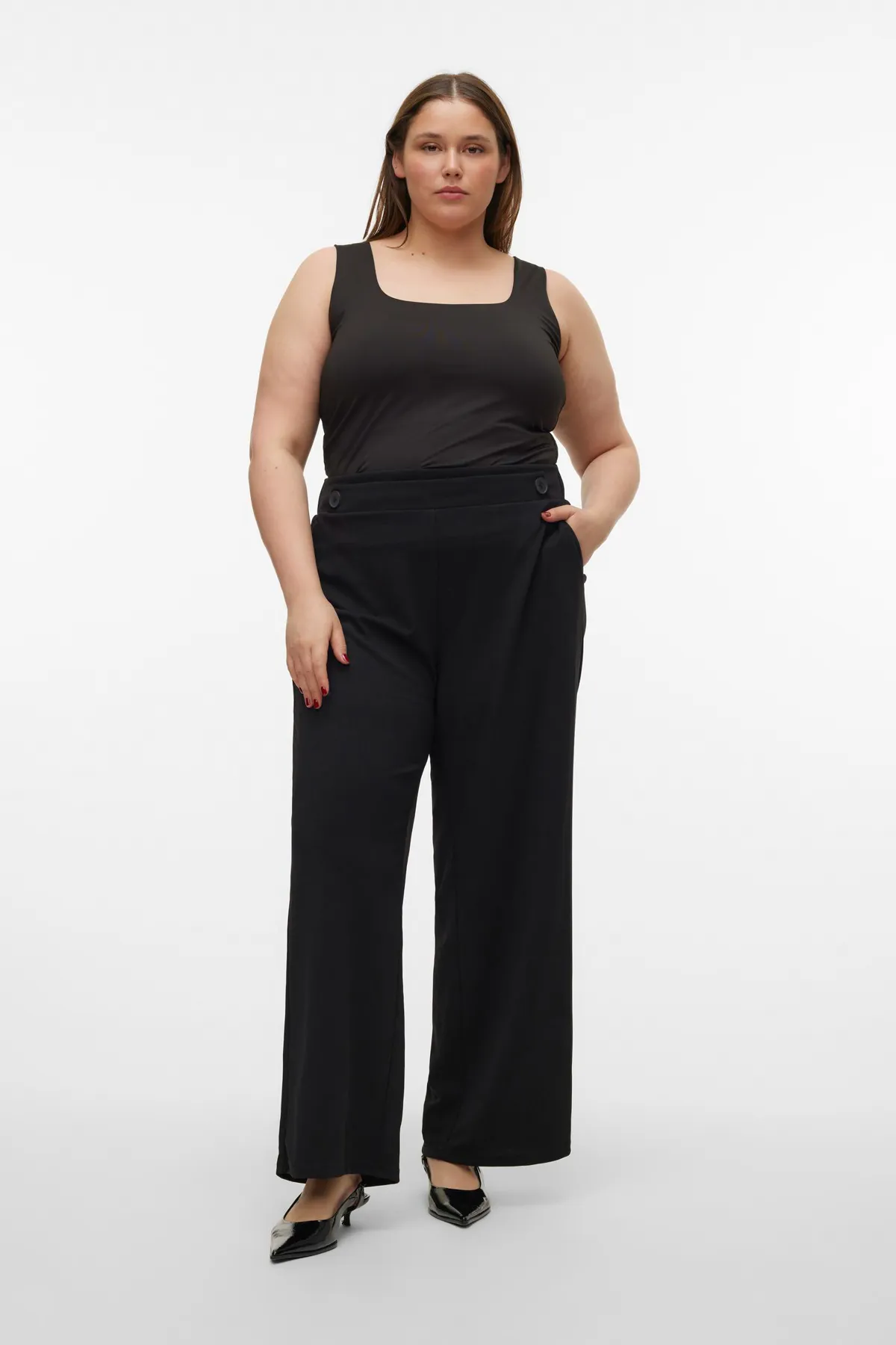 Veromoda Curve  VMCLIVA HW WIDE HOSE CUR NOOS