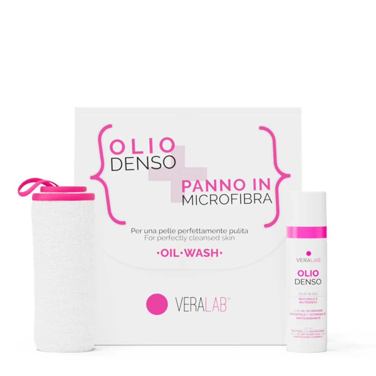 Kit de limpieza facial con aceite: set de limpieza, aceite limpiador facial, esponja de maquillaje.