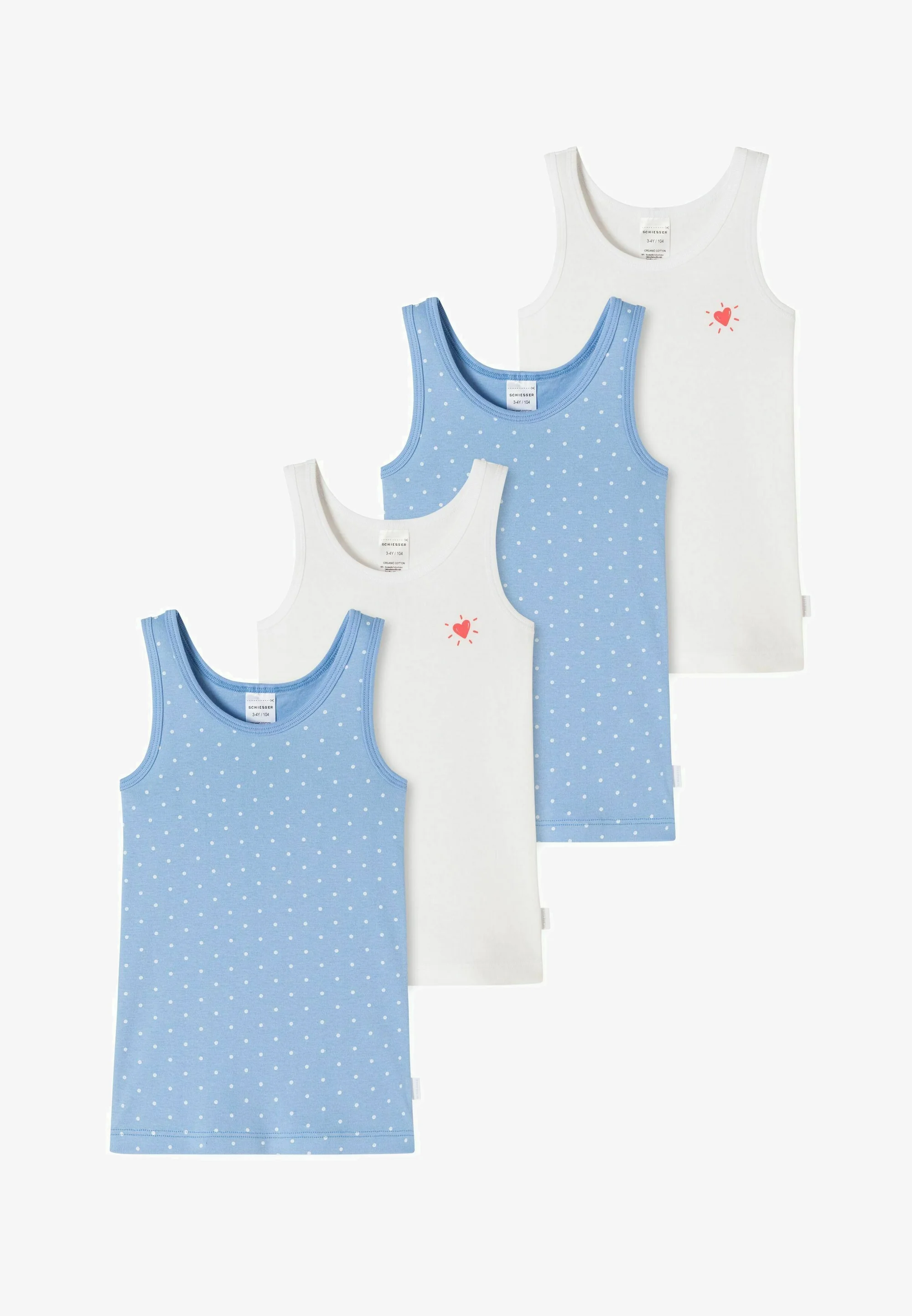 Schiesser 4ER PACK - Camiseta interior