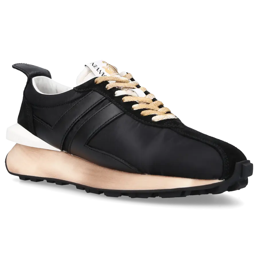 Lanvin - Sneaker low NYLON BUMPER Nylon - schwarz
