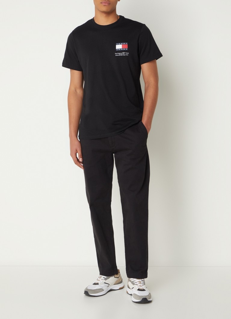 Tricou Tommy Hilfiger cu logo imprimat