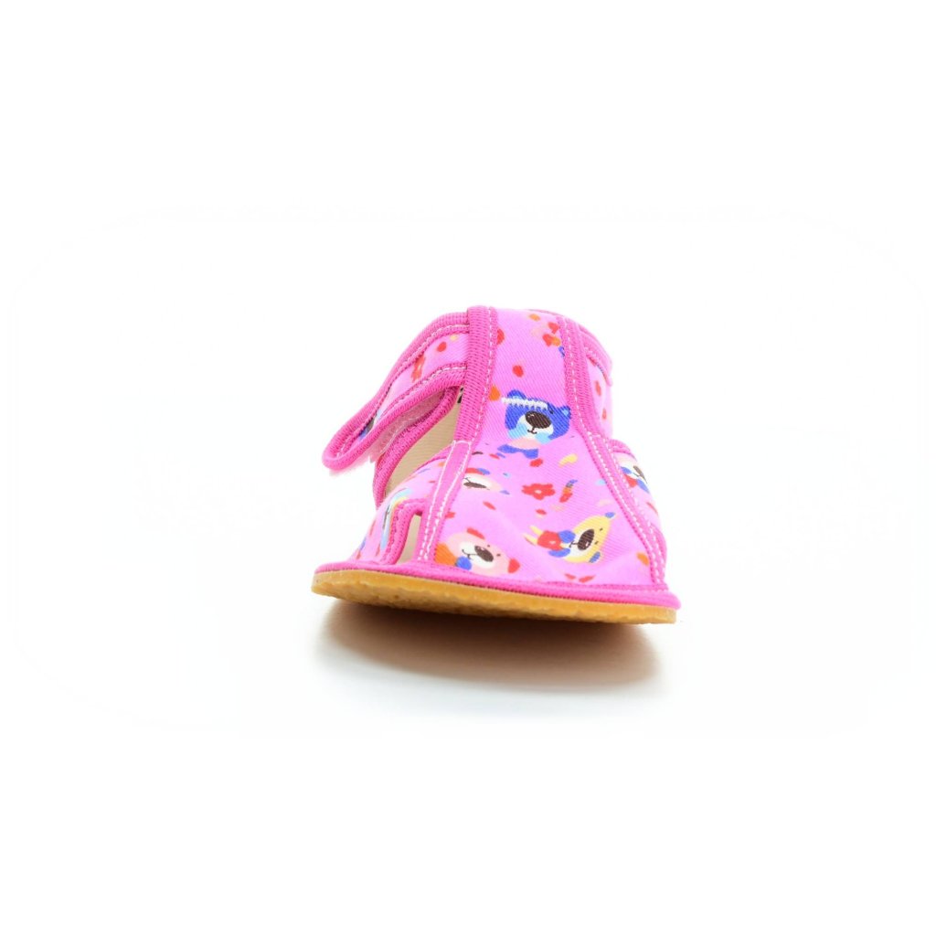 Baby Bare Pink Teddy Hausschuhe