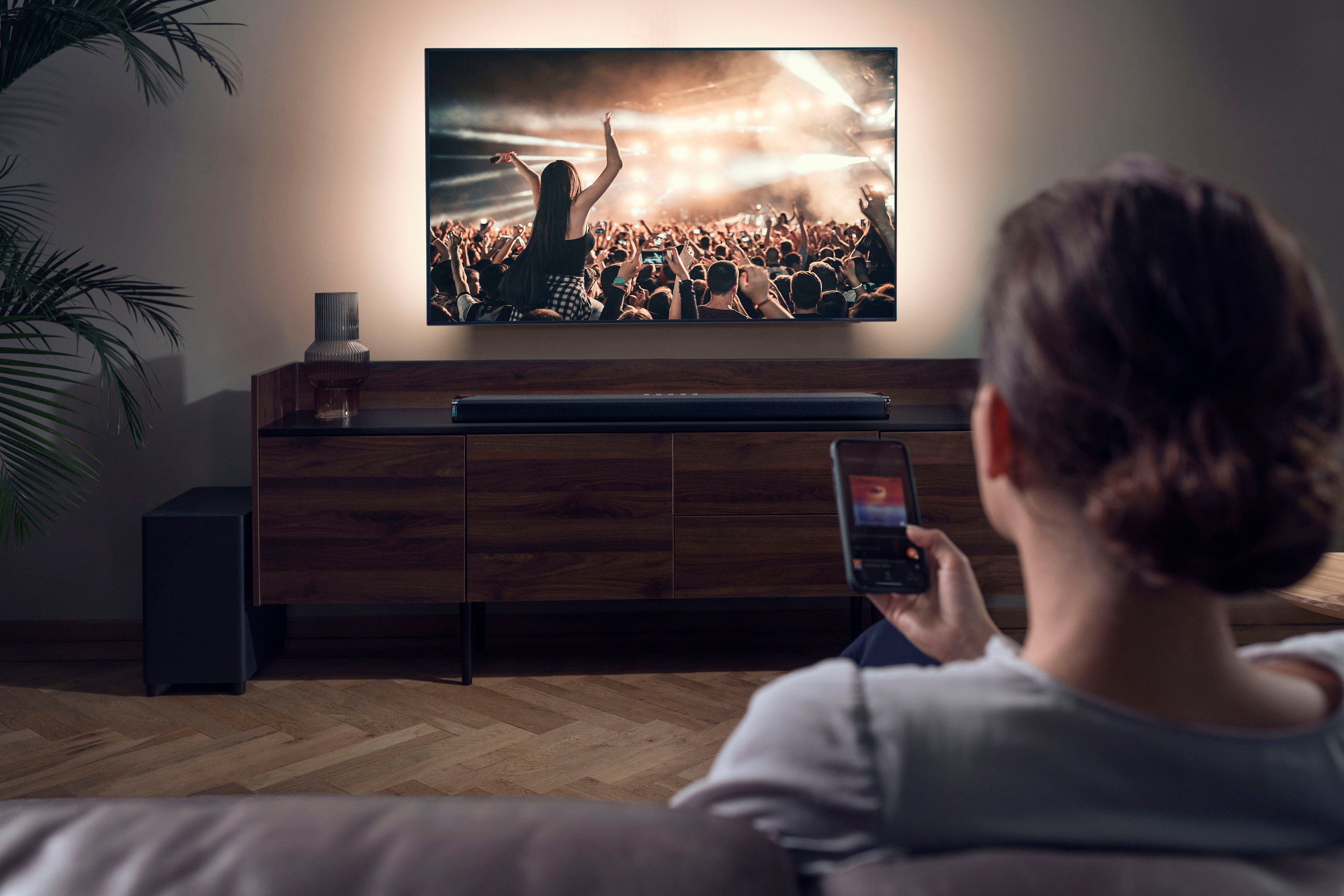 Philips Fidelio B97 7.1.2 Soundbar (Bluetooth, WLAN, 450 W)