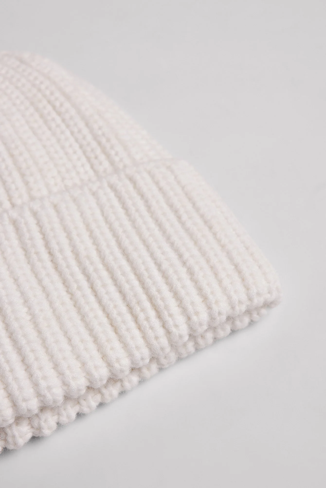 Grob gestrickte weiche Beaniemütze
