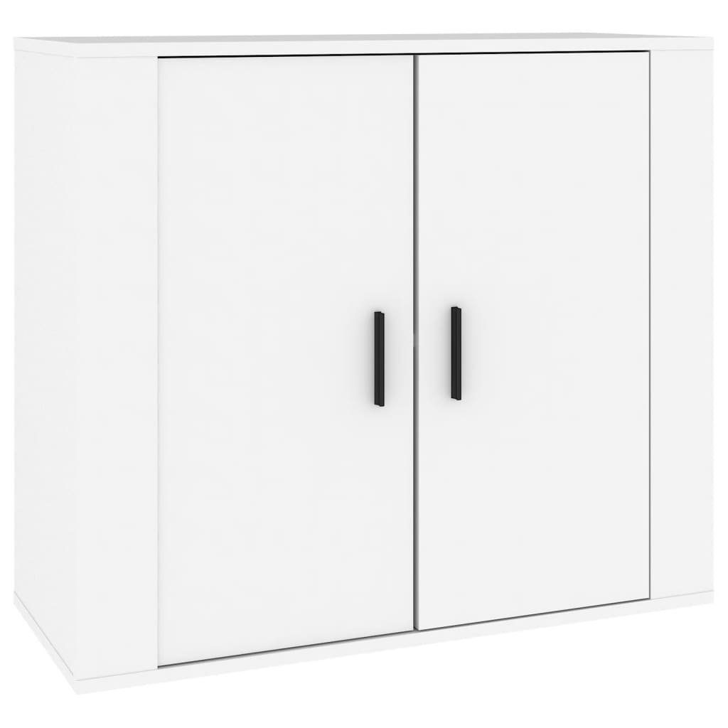 vidaXL Sideboard Sideboards 3 Stk. Weiß Holzwerkstoff (3 St)