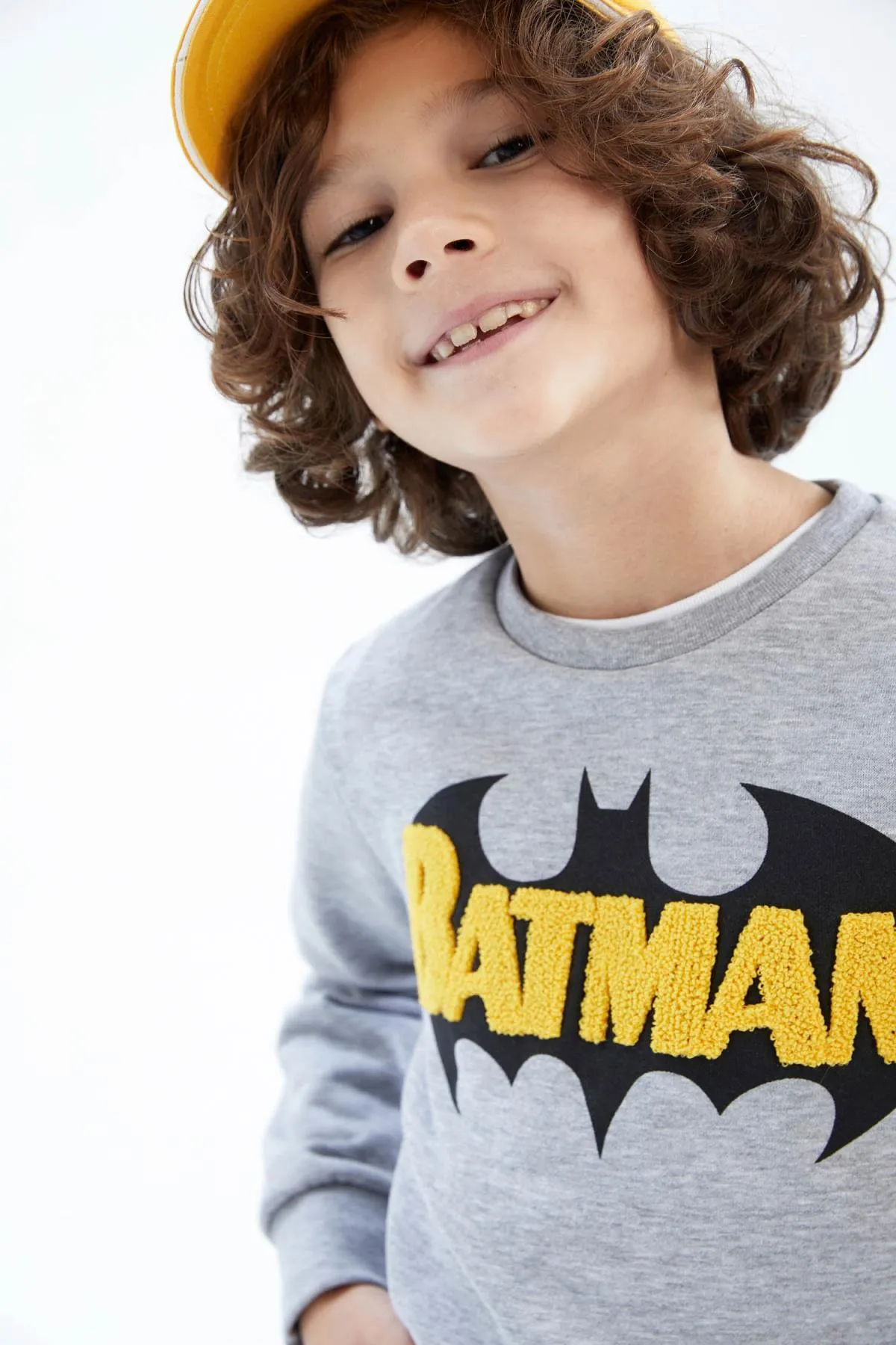 DeFacto  Batman-Sweatshirt mit Rundhalsausschnitt für Jungen