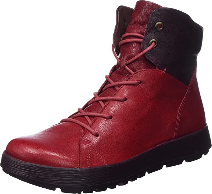 THINK Stiefeletten rot Comoda