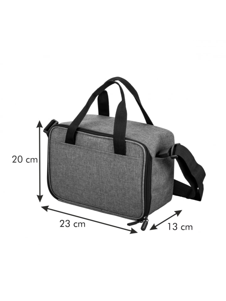 Tescoma Lunchbox-Set FRESHBOX, mit Isoliertasche in grau günstig kaufen zweistöckig