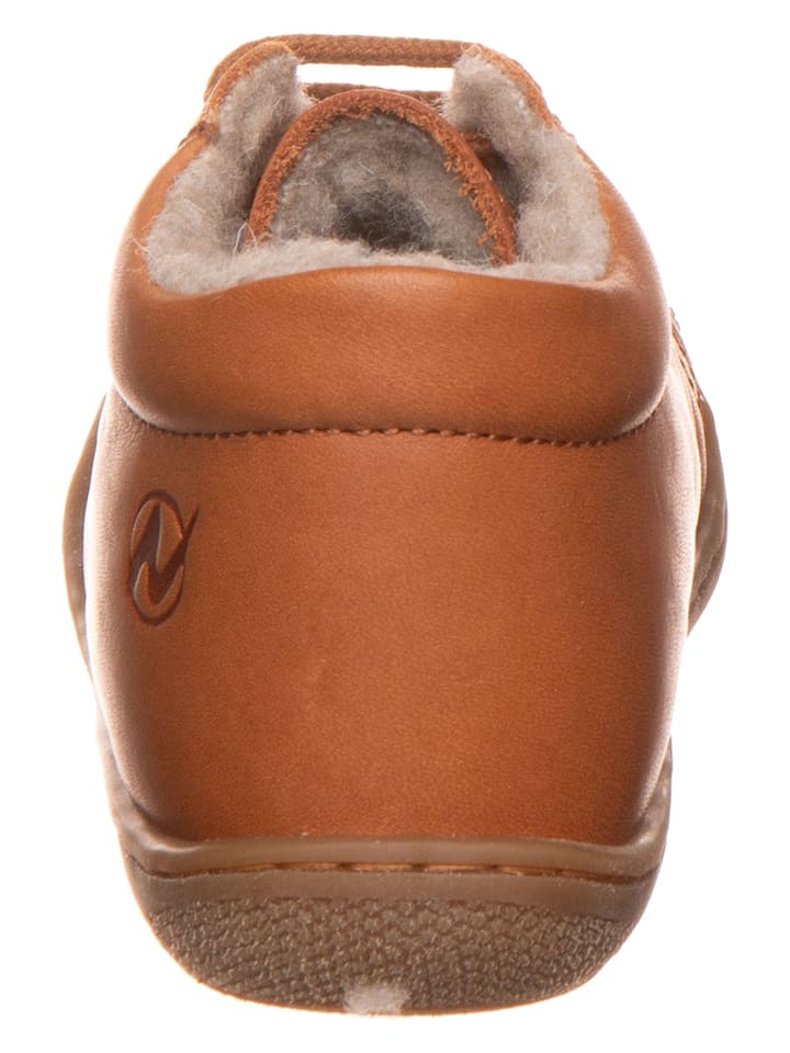 Naturino Leder-Lauflernschuhe in Hellbraun günstig kaufen
