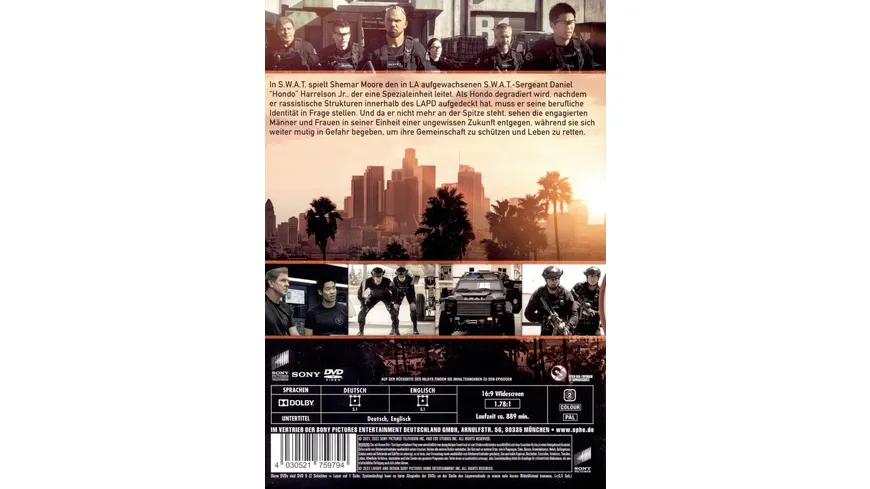 S.W.A.T. - Die komplette fünfte Season  [6 DVDs]