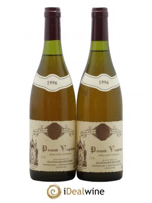 Pernand-Vergelesses Domaine Jeanniard Boudier 1996 - Lot de 2 Bouteilles