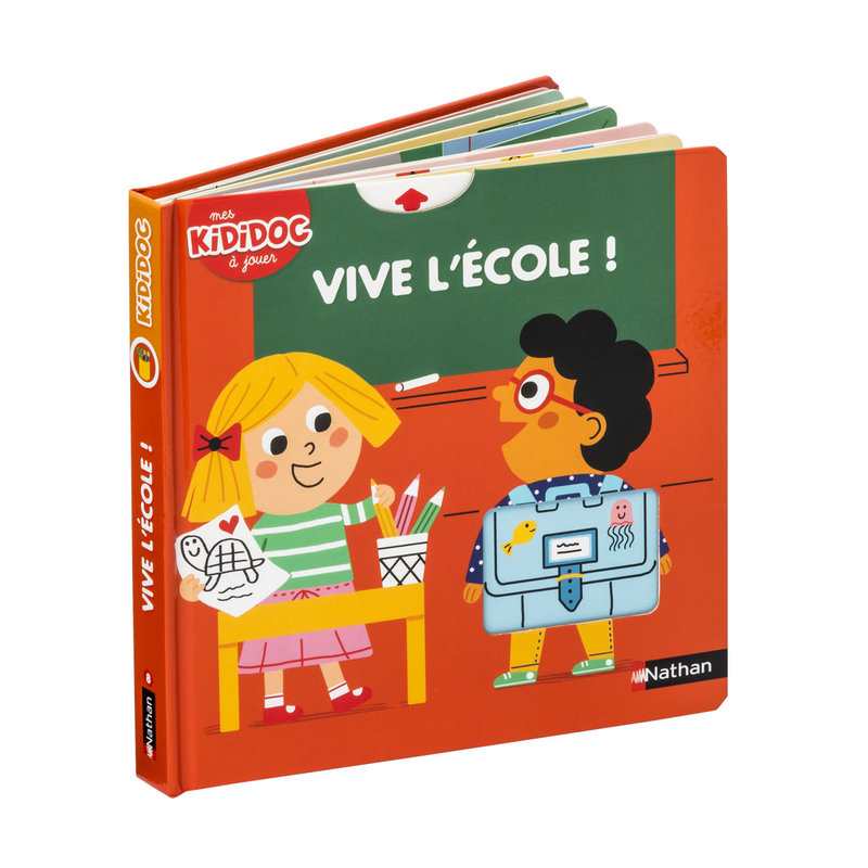 Livre Vive l'école ! Kididoc - Nathan Jeunesse