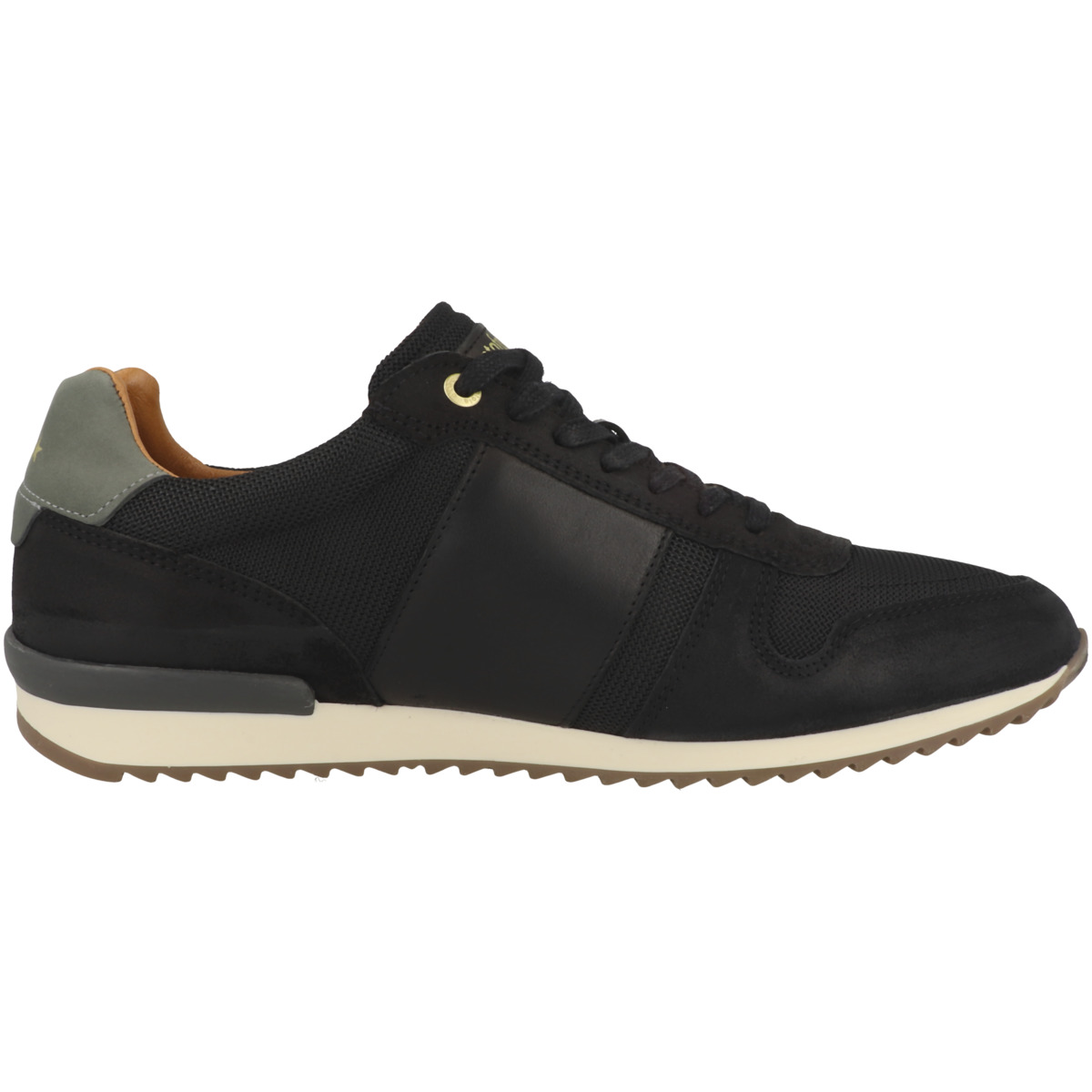 Pantofola d Oro Rizza N Uomo Low Sneaker Low schwarz