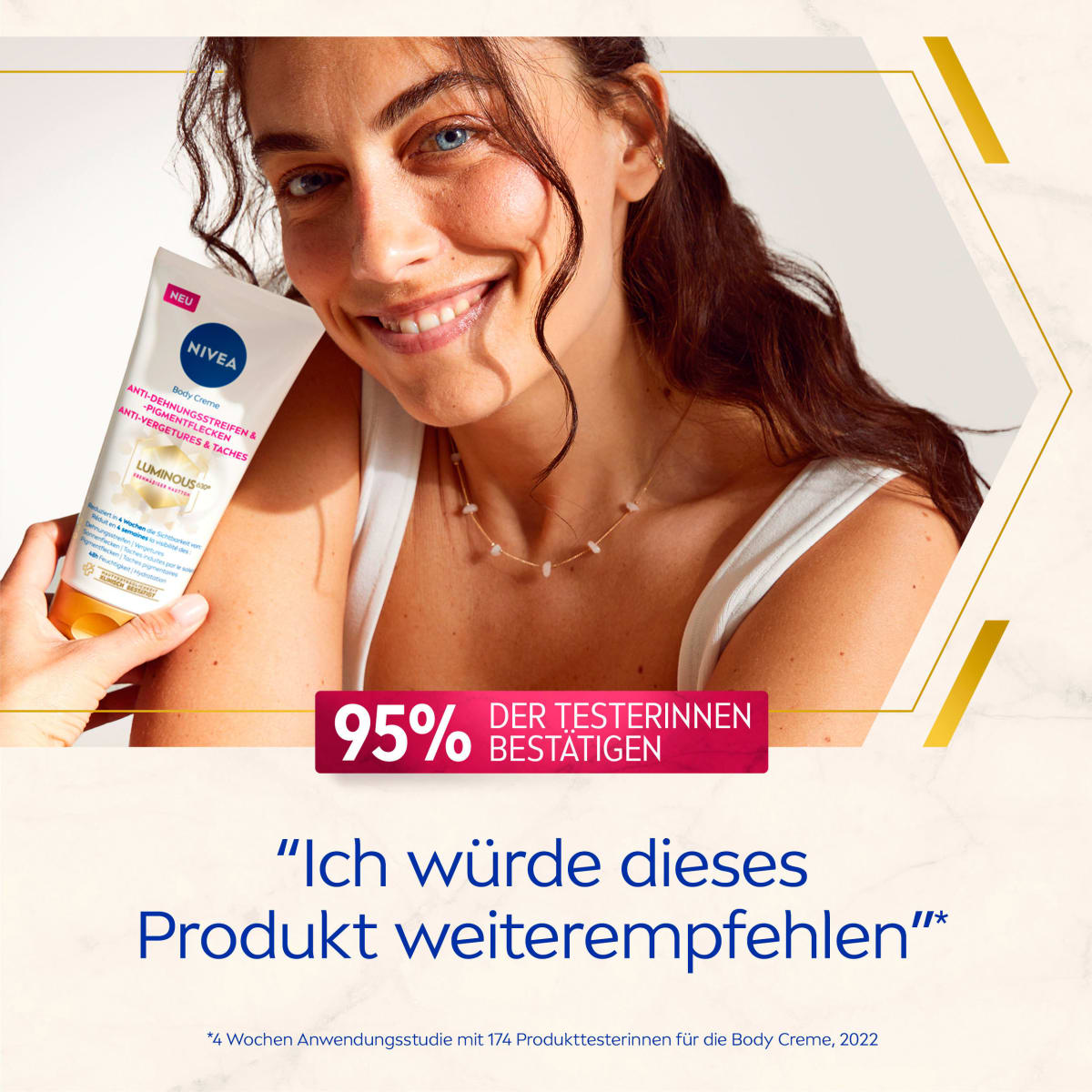 Bodycreme Luminous Anti-Dehnungsstreifen, 200 ml