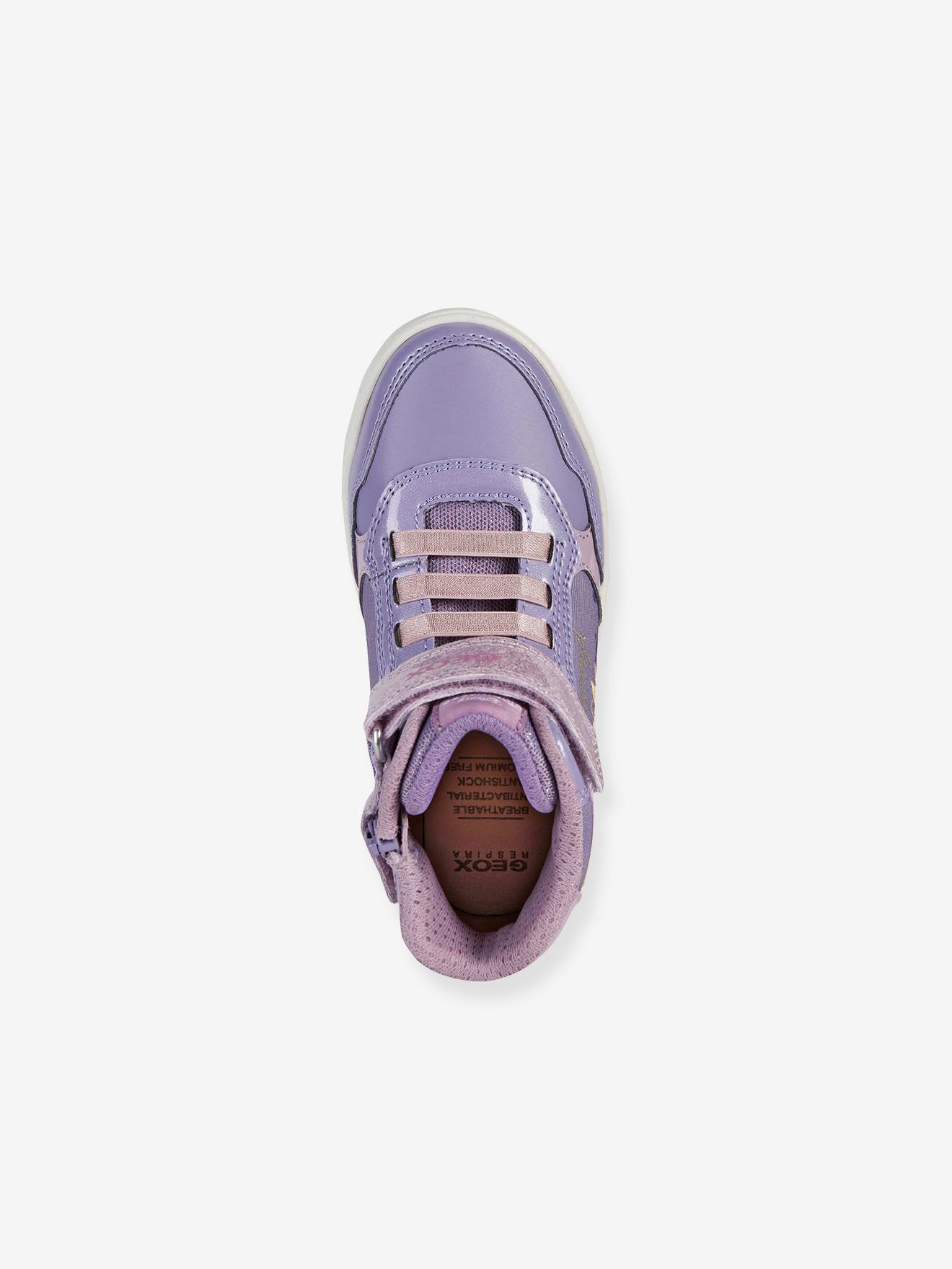 Baskets Mid fille Skylin GEOX® lilas