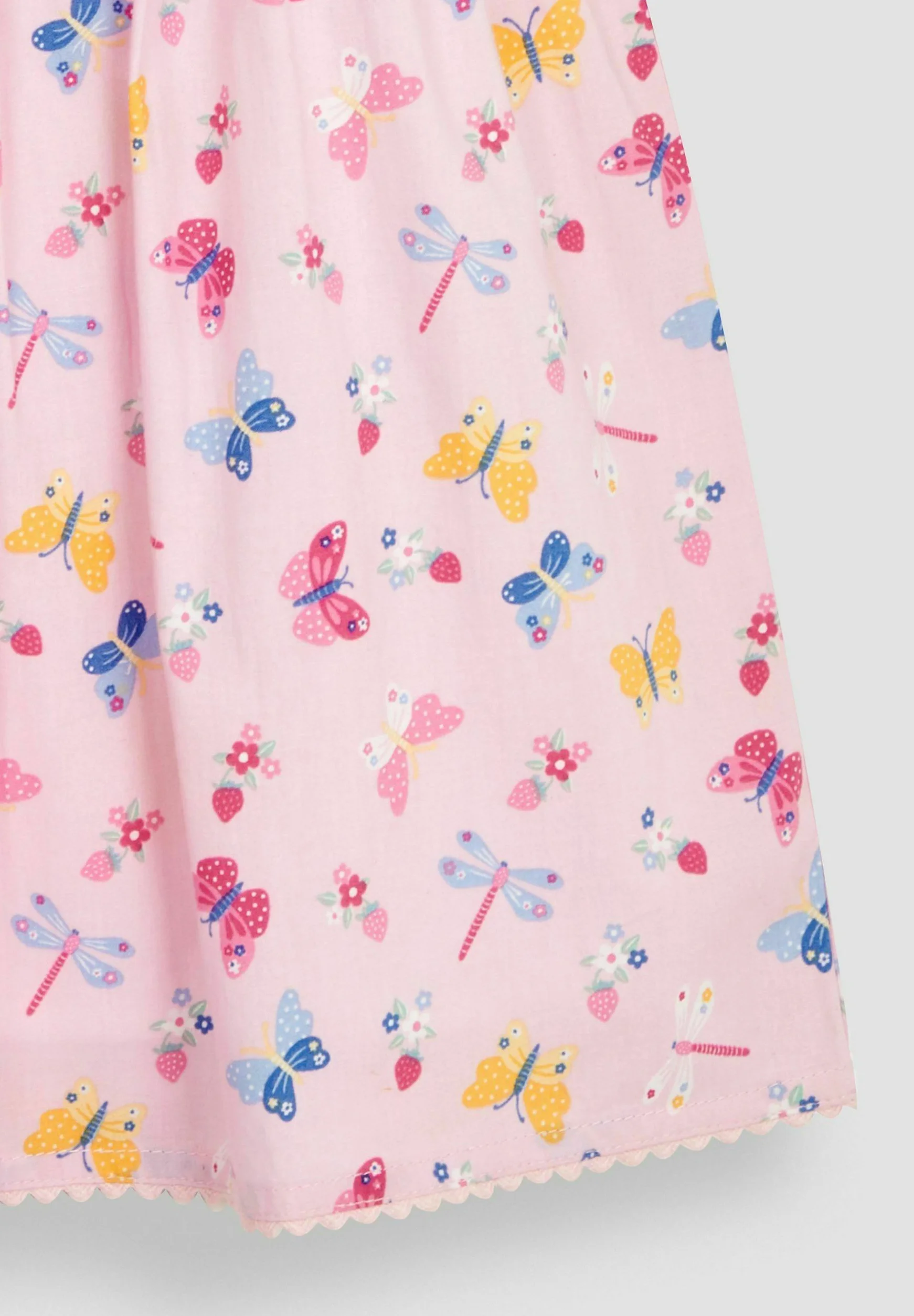 JoJo Maman Bébé GIRAFFE FLORAL SUMMER - REGULAR FIT - Vestido de verano