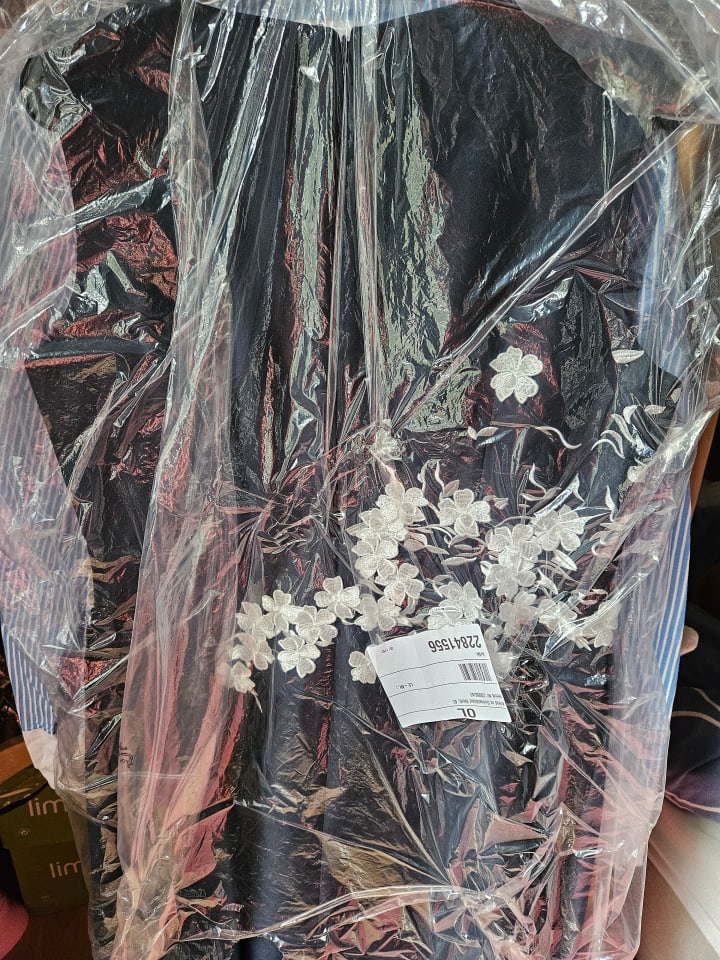 APART Kleid in Dunkelblau/ Weiß günstig kaufen 42