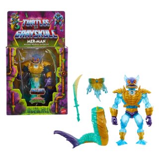 MOTU x TMNT: Turtles of Grayskull Deluxe Actionfigur - Mer-Man