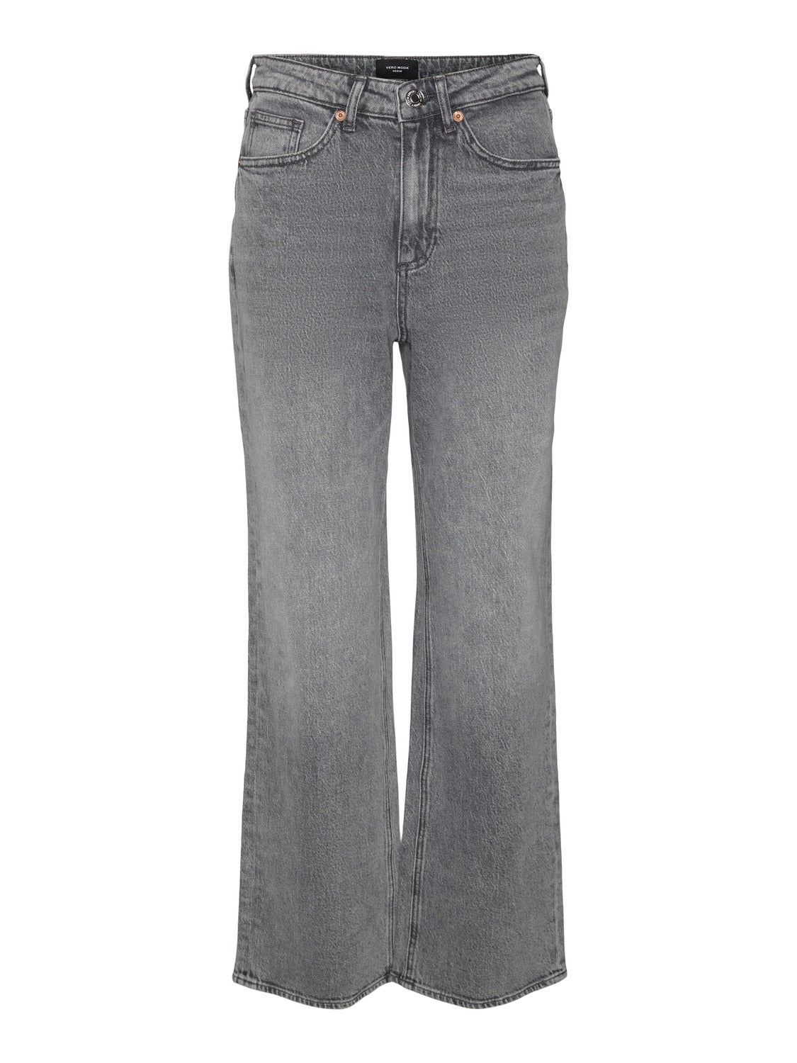 VMTESSA Hohe Taille Weit geschnitten Jeans