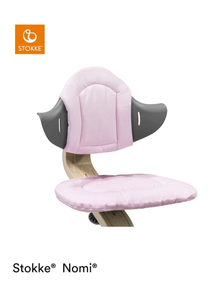 Stokke Nomi® Treppenhochstuhl Kissen grey/pink in Grau ab 0 Monate günstig kaufen onesize