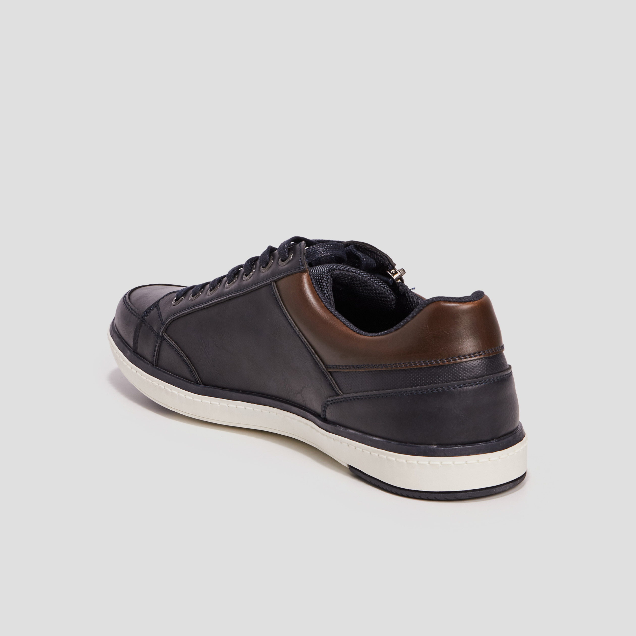 Sneakers zippées Creeks bleu marine homme | La Halle