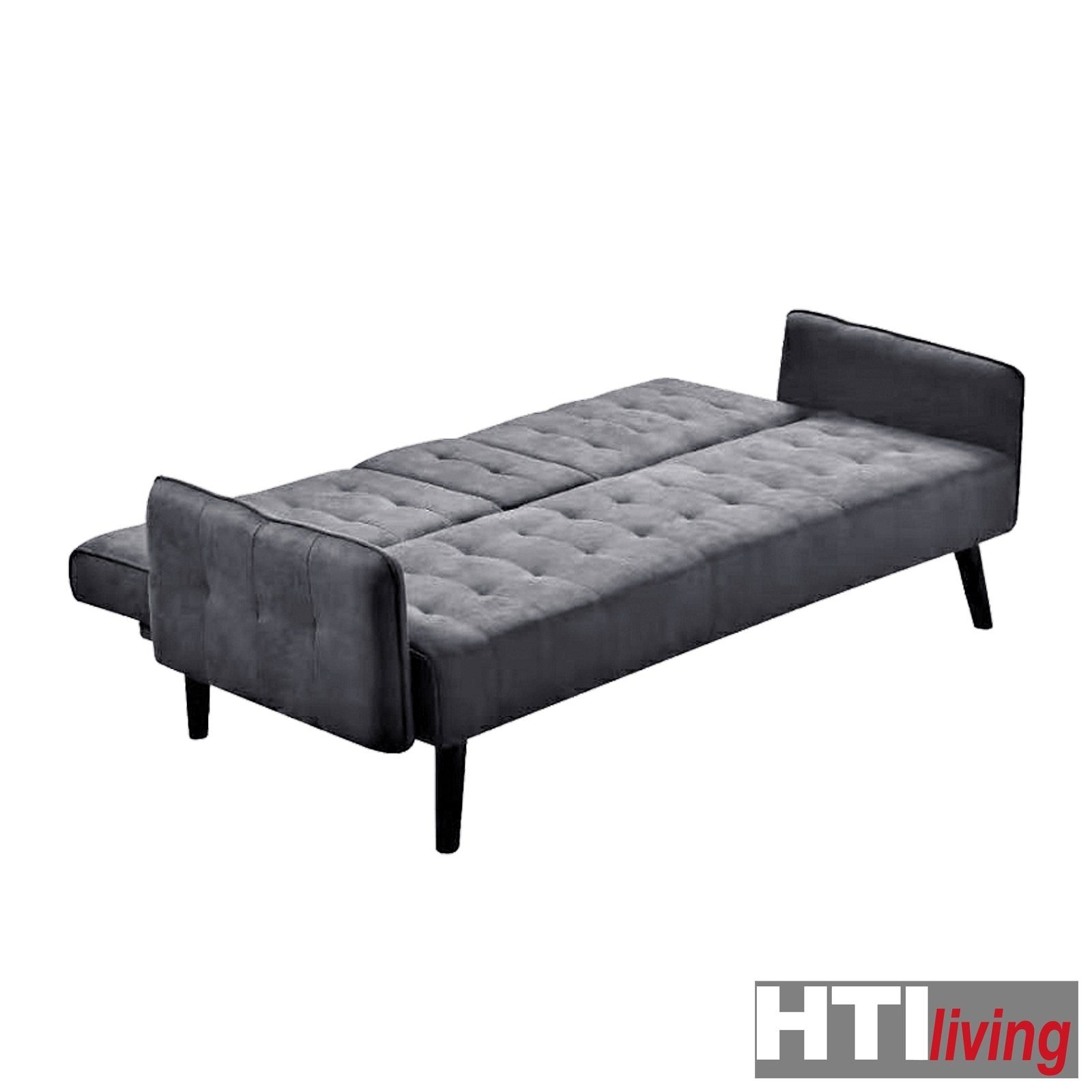 HTI-Living Schlafsofa Sofa Elouisa, Stück, Schlafsofa einklappbare Mittellehne mit Becherhalter