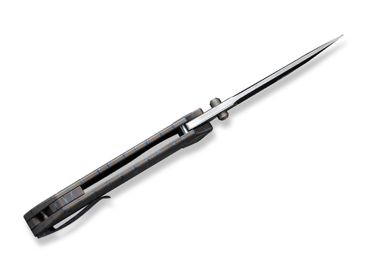Thug XL Tiger Stripe Pattern Flamed Titanium