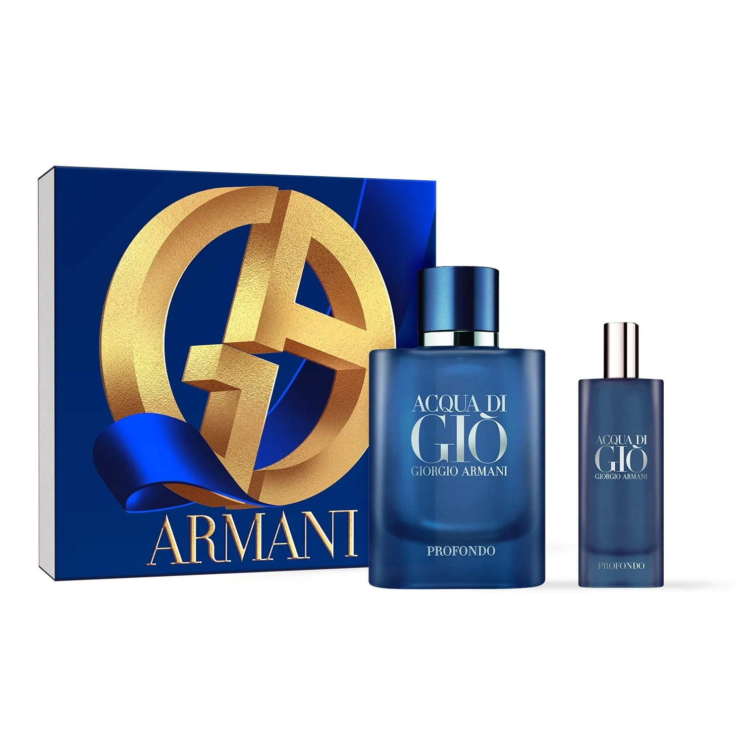 Acqua Di Giò Acqua Di Giò Profondo Eau de Parfum Gavesæt - Parfumesæt til mænd, Eau de Parfum