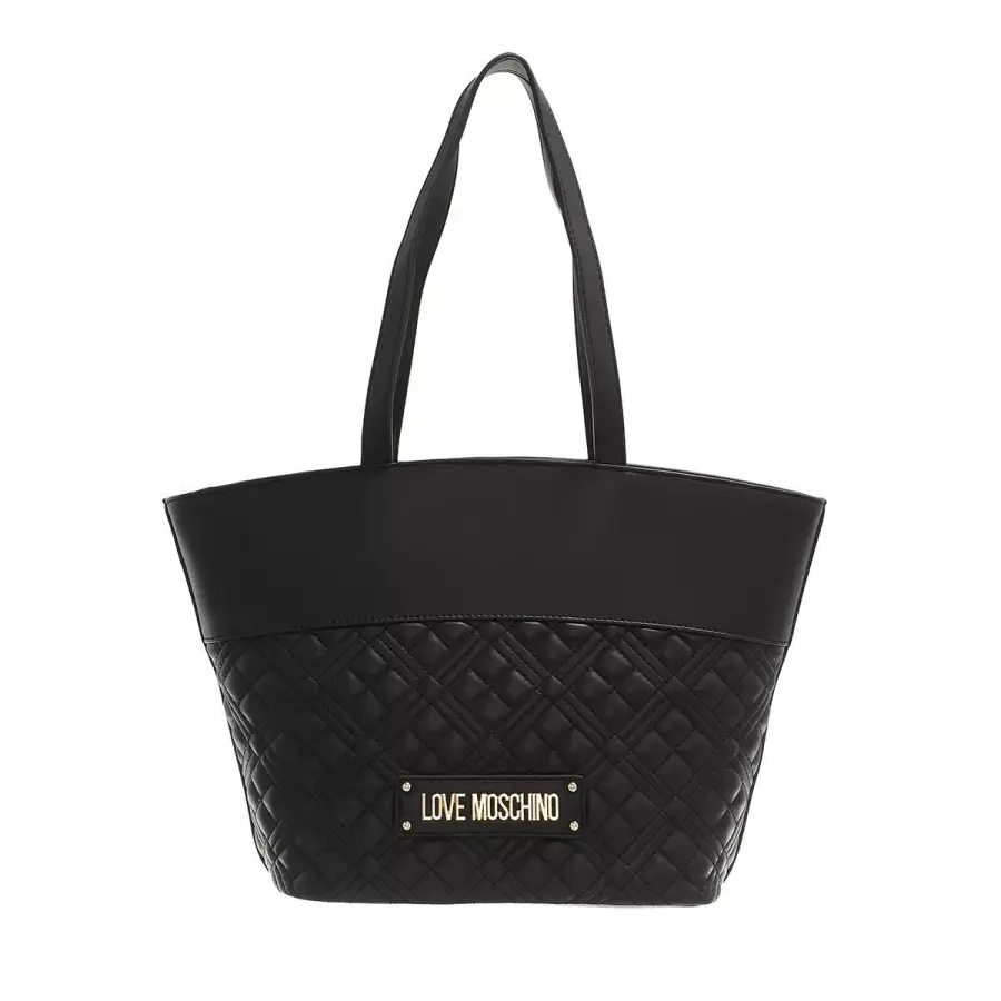 Love Moschino - Love Moschino Shoulder Bags Kunstleder Black - schwarz