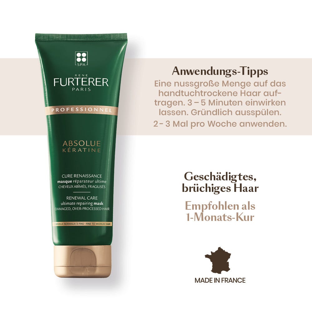 Rene Furterer Absolue Keratin Aufbauende Maske 250 ml
