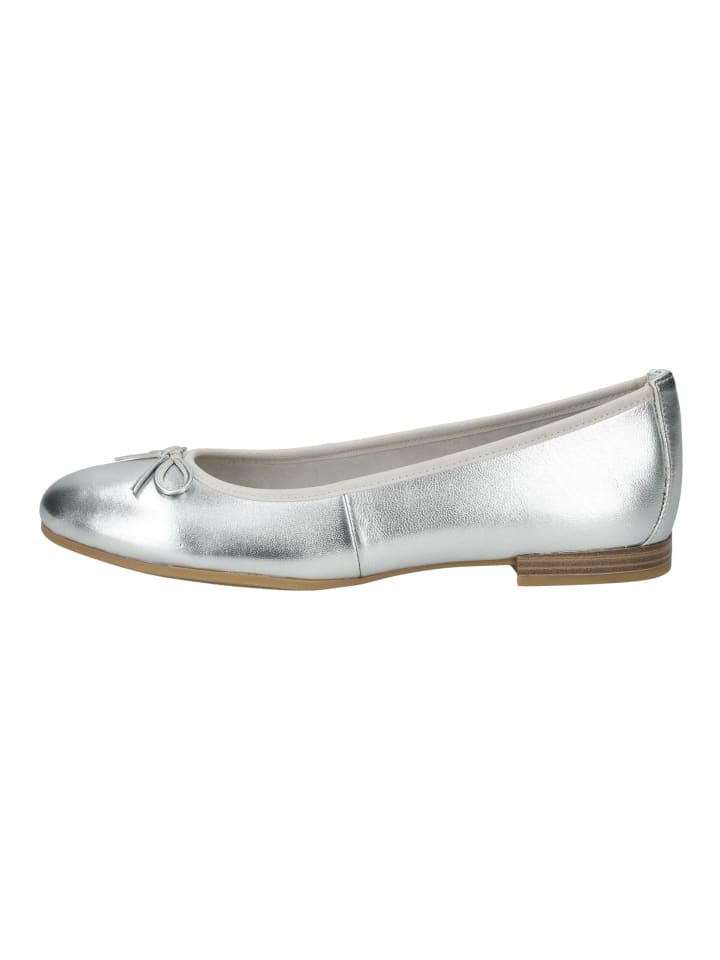 Tamaris Ballerinas in Silber günstig kaufen 37